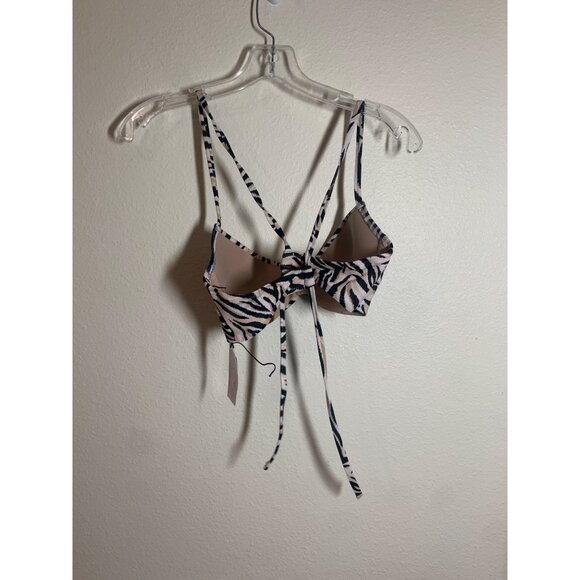 NWT Shade & Shore Animal Print Padded Swimsuit Bikini Pool Beach Summer Size 36B - Picture 2 of 4